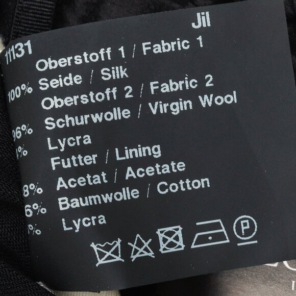 Annette Gortz AW/10 Jil Black Textured-Silk Bubble-Hem Skirt - Picture 11 of 11